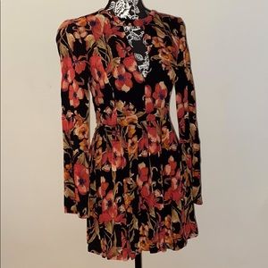 Floral print Sexy dress 👗